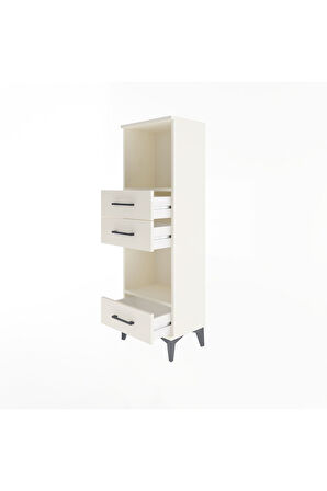 Arges Dolap 2 Raflı 3 Çekmeceli 44x30x134 Aytaşı-Aytaşı