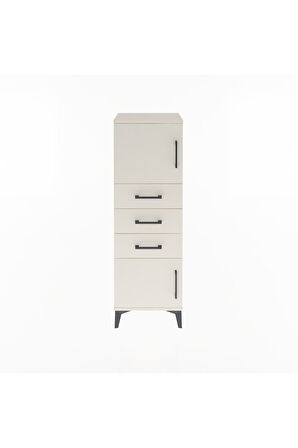 Arges Dolap 2 Raflı 3 Çekmeceli 2 Kapaklı 44x30x134 Aytaşı-Aytaşı