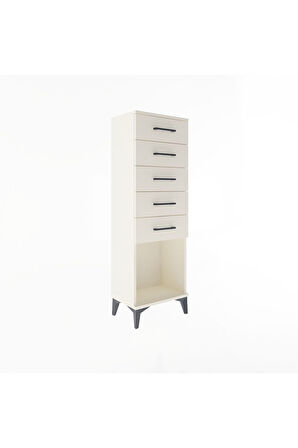 Arges Dolap 5 Çekmeceli 44x30x134 Aytaşı-Aytaşı
