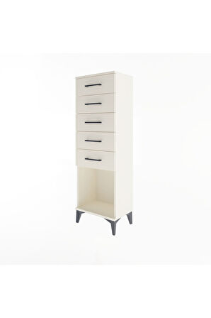 Arges Dolap 5 Çekmeceli 44x30x134 Aytaşı-Aytaşı
