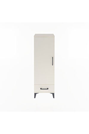 Arges Dolap Tek Raflı Tek Çekmeceli Tek Askılı 44x30x134 Aytaşı-Aytaşı