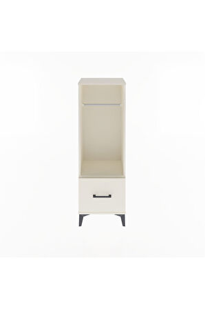 Arges Dolap Tek Raflı Tek Çekmeceli Tek Askılı 44x30x134 Aytaşı-Aytaşı