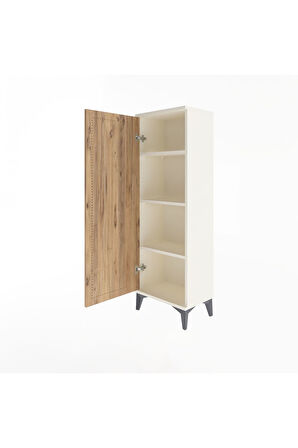 Arges Dolap 3 Raflı Tek Kapaklı 44x30x134 Aytaşı-Çam