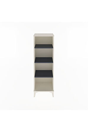 Arges Dolap 3 Raflı 44x30x134 Aytaşı-Antrasit
