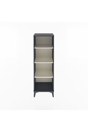 Arges Dolap 3 Raflı 44x30x134 Antrasit-Aytaşı