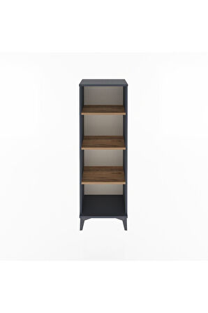 Arges Dolap 3 Raflı 44x30x134 Antrasit-Çam