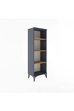 Arges Dolap 3 Raflı 44x30x134 Antrasit-Çam