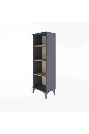 Arges Dolap 3 Raflı 44x30x134 Antrasit-Çam