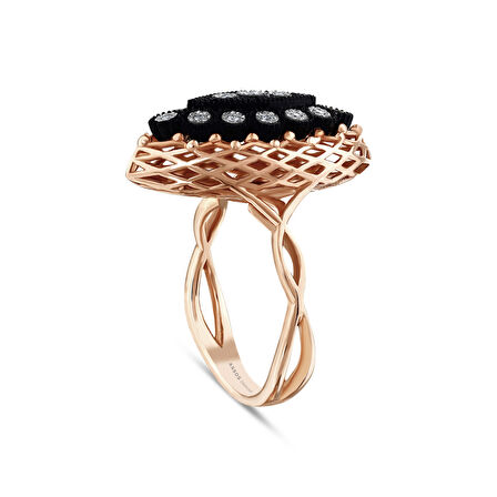 0.10 Karat Elmas Fantezi Yüzük