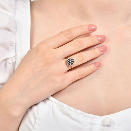 0.02 Karat Elmas Fantezi Yüzük