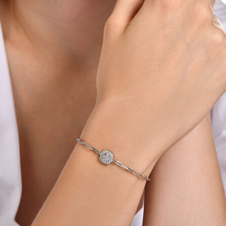 0.30 Karat Pırlanta Tasarım Bileklik