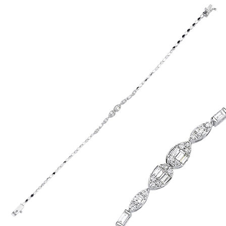 0.37 Karat Pırlanta Fantezi Bileklik