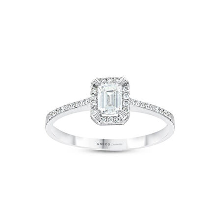 0.41 Karat Pırlanta Tektaş Yüzük