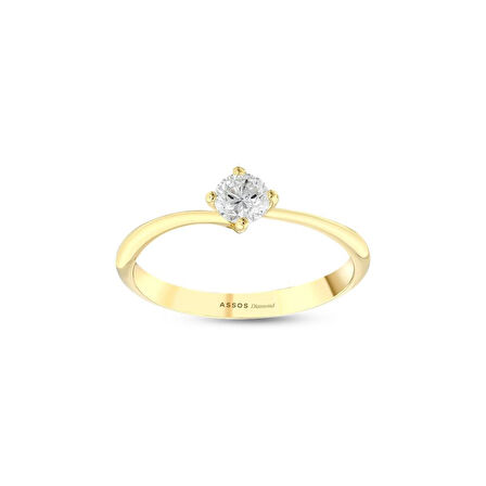 0.30 Karat Pırlanta Tektaş Yüzük