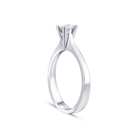 0.35 Karat Pırlanta Tektaş Yüzük