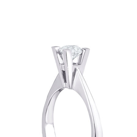 0.52 Karat Pırlanta Tektaş Yüzük