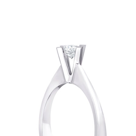 0.58 Karat Pırlanta Tektaş Yüzük