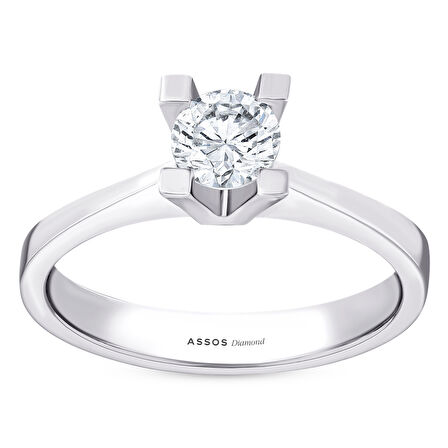 0.30 Karat Pırlanta Tektaş Yüzük