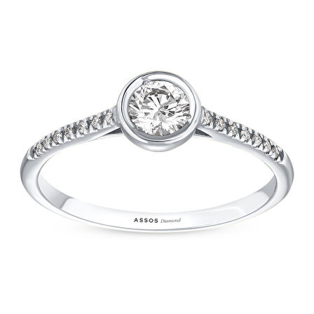 0.36 Karat Pırlanta Tektaş Yüzük