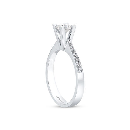 0.20 Karat Pırlanta Tektaş Yüzük