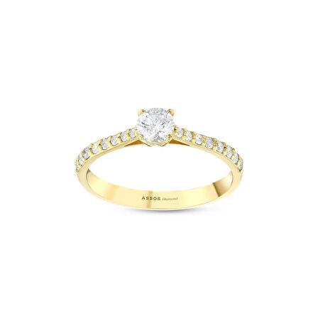 0.30 Karat Pırlanta Tektaş Yüzük