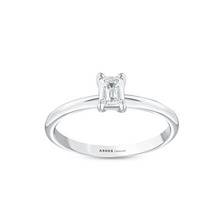 0.53 Karat Pırlanta Tektaş Yüzük