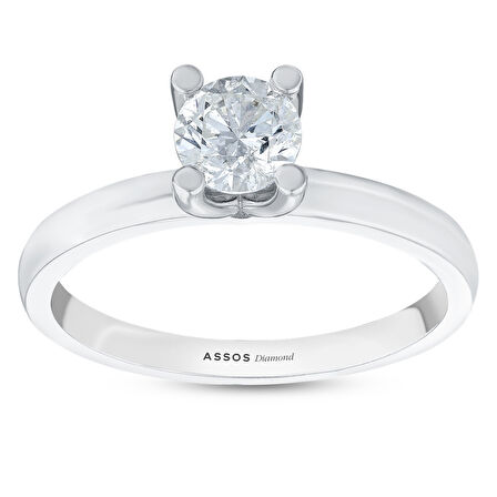 0.20 Karat Pırlanta Tektaş Yüzük