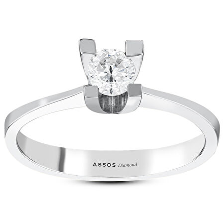 0.20 Karat Pırlanta Tektaş Yüzük