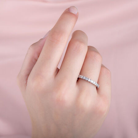 0.63 Karat Pırlanta Tamtur Yüzük