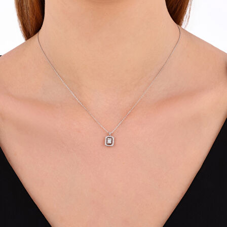 Baget Pırlanta Kolye