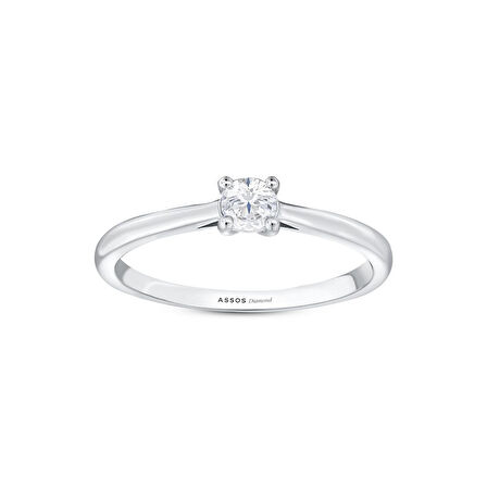 0.20 Karat Pırlanta Tektaş Yüzük