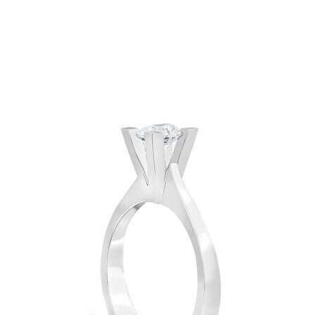 0.60 Karat Pırlanta Tektaş Yüzük