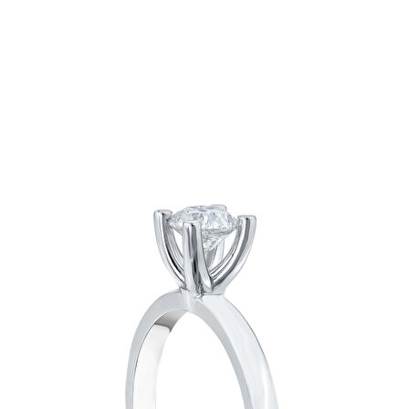 0.61 Karat Pırlanta Tektaş Yüzük