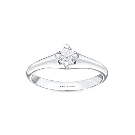 0.20 Karat Pırlanta Tektaş Yüzük