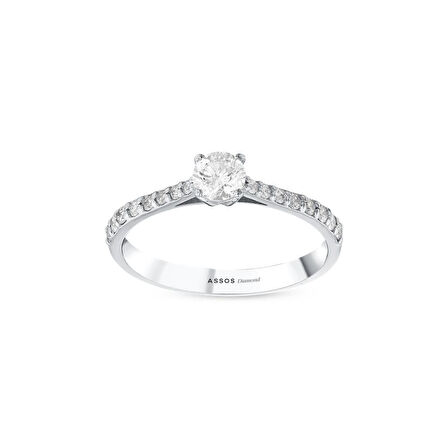 0.30 Karat Pırlanta Tektaş Yüzük