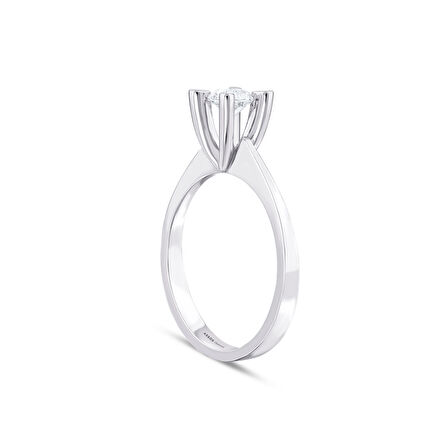 0.61 Karat Pırlanta Tektaş Yüzük