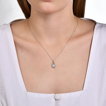 Baget Pırlanta Kolye