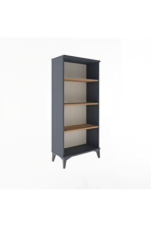 Arges Dolap 3 Raflı 60x30x134 Antrasit-Çam