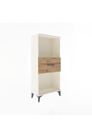 Arges Dolap Tek Raflı Tek Çekmeceli 60x30x134 Aytaşı-Çam