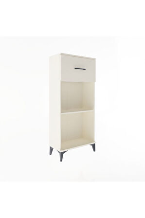 Arges Dolap Tek Raflı Tek Çekmeceli 60x30x134 Aytaşı-Aytaşı