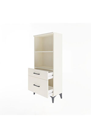 Arges Dolap 2 Raflı 2 Çekmeceli 60x30x134 Aytaşı-Aytaşı