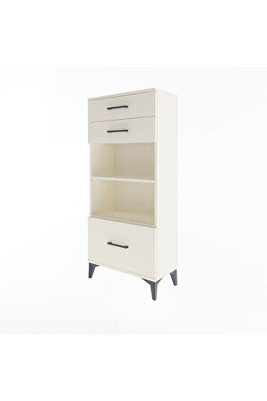 Arges Dolap 2 Raflı 3 Çekmeceli 60x30x134 Aytaşı-Aytaşı