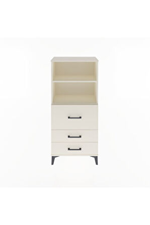 Arges Dolap 2 Raflı 3 Çekmeceli 60x30x134 Aytaşı-Aytaşı