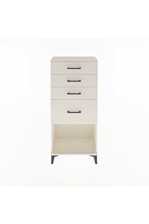 Arges Dolap 4 Çekmeceli 60x30x134 Aytaşı-Aytaşı