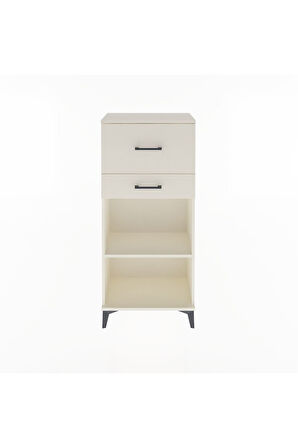 Arges Dolap Tek Raflı 2 Çekmeceli 60x30x134 Aytaşı-Aytaşı