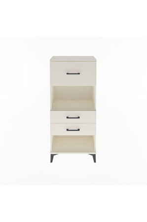 Arges Dolap Tek Raflı 3 Çekmeceli 60x30x134 Aytaşı-Aytaşı