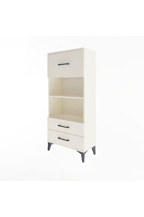 Arges Dolap 2 Raflı 3 Çekmeceli 60x30x134 Aytaşı-Aytaşı