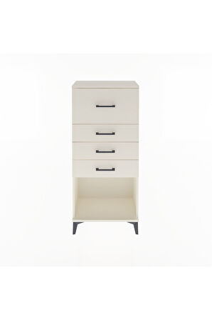 Arges Dolap 4 Çekmeceli 60x30x134 Aytaşı-Aytaşı