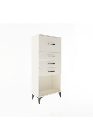 Arges Dolap 4 Çekmeceli 60x30x134 Aytaşı-Aytaşı