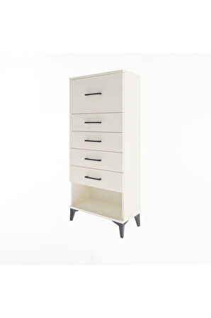 Arges Dolap 5 Çekmeceli 60x30x134 Aytaşı-Aytaşı